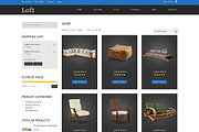 Loft Responsive Bootstrap Site Theme, a Bootstrap Template by IceTemplates (Thumbnail 2 of 3)