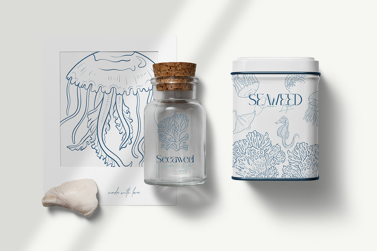 Ocean Botanica, an Animal Illustration by KetteCreate (Photo 9 of 13)