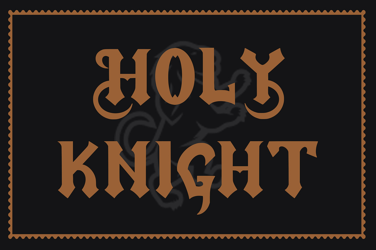 Stamford Castle - Blackletter Font, a Blackletter Font by Arendxstudio (Photo 6 of 10)