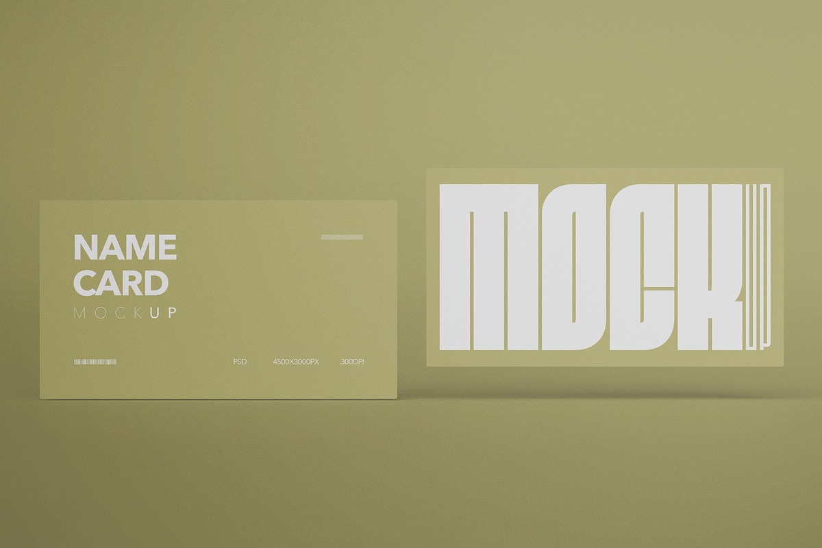 Business Card Mockups, an Advertising Mockup by Milka (Photo 3 of 4)