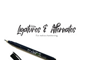 Moonstruck Handwriting + Extras, a Script Font by Callie Rian & Co. (Thumbnail 10 of 11)