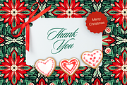 Folk Christmas Pattern and Ornaments, a Seasonal Illustration by Red Ink (Thumbnail 9 of 9)