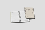 Notebook Mockup, a Books & Magazine Mockup by seramoe (Thumbnail 2 of 6)