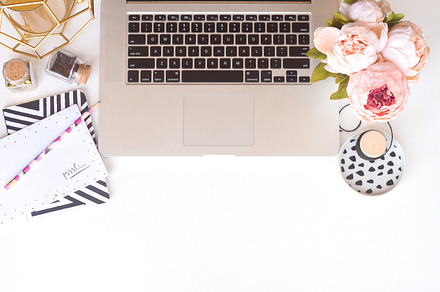 Desk Top Styled Photos