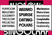 Bingola, a Sans Serif Font by Adam Fathony (Thumbnail 8 of 15)