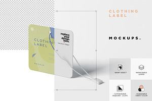 Clothing Label Mockups