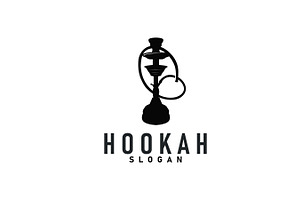 Old retro vintage design hookah logo, a Branding & Logo Template by Maylianaw28