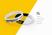 Silicone Wristbands Mockup 4 PSD, a Product Mockup by easymock (Thumbnail 3 of 4)
