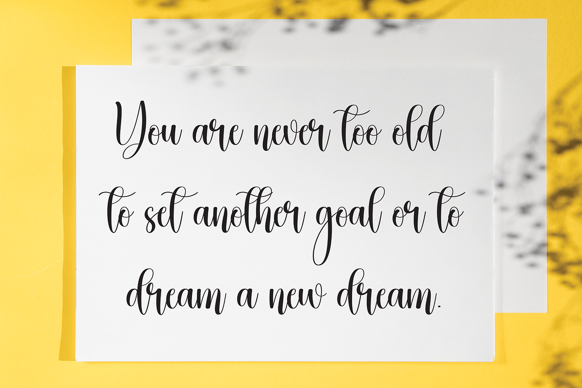 Claudy | Script Font, a Handwritten Font by Scratchones (Photo 3 of 9)
