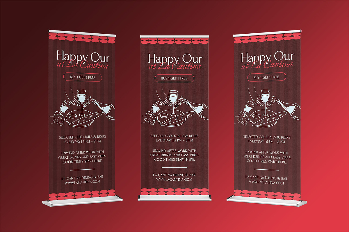 La Cantina - Roll Up Banner, a Card Template by StreaksideStd (Photo 2 of 3)