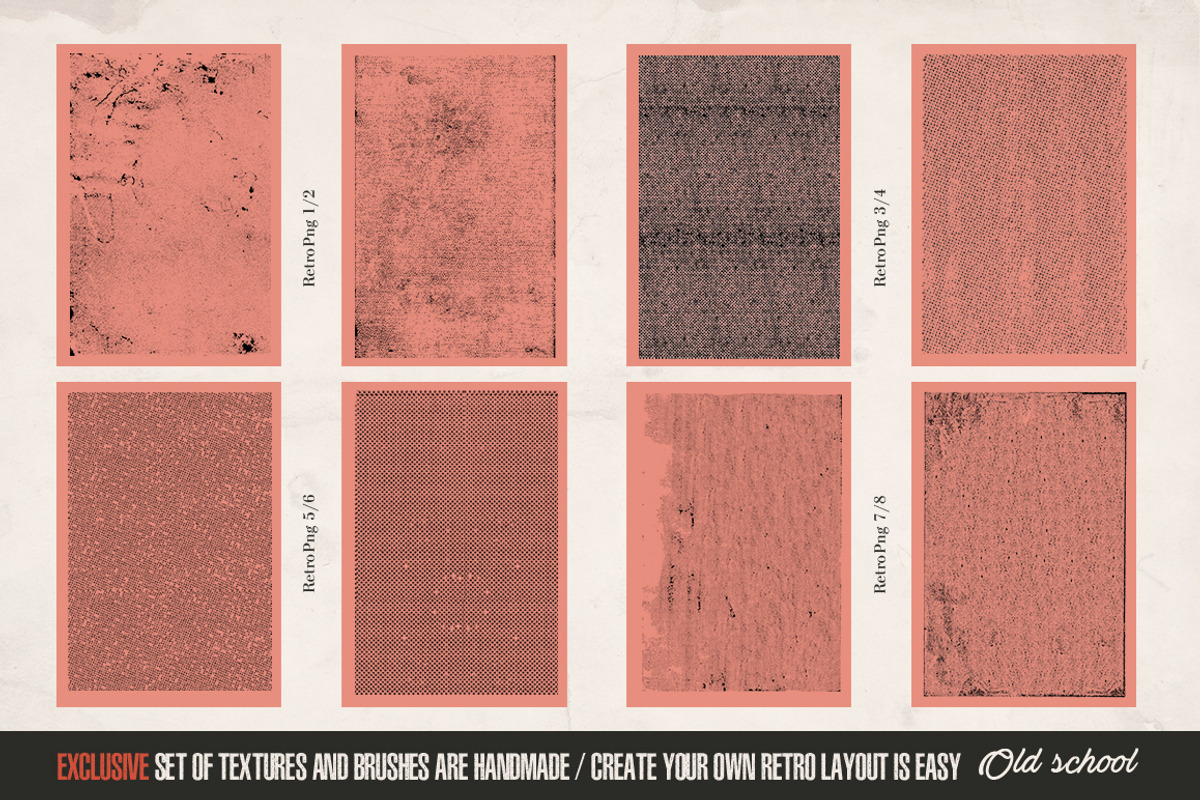 Retro Set, a Texture Graphic by Retro Machine (Photo 4 of 7)