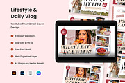 Lifestyle YouTube Thumbnail Design, a Social Media Template by twinstd (Thumbnail 1 of 2)