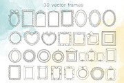 Vintage Frame Illustrations, an Illustration by Mari_Caliart (Thumbnail 5 of 6)