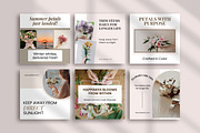 Flower Instagram Canva Social Media, a Social Media Template by Snapybiz (Thumbnail 9 of 10)
