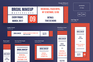 Banners Pack Bridal Makeup