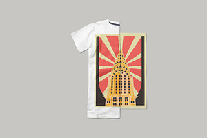 ArtDeco Poster T-shirt Set 2