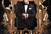 Gold Luxury Night, a Flyer Template by darkmonarch (Thumbnail 3 of 3)