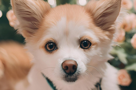 Chihuahua puppy cute close up, an Animal Photo by ComfortQ