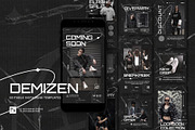 Demizen - Instagrm Templates, a Social Media Template by Rakyu (Thumbnail 1 of 7)