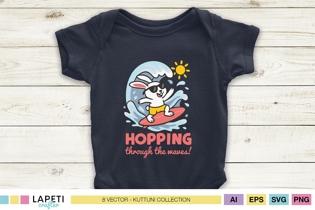 Summer Kids Sublimation Bundle, a Seasonal Illustration by Lapeticrafter (Photo 4 of 9)