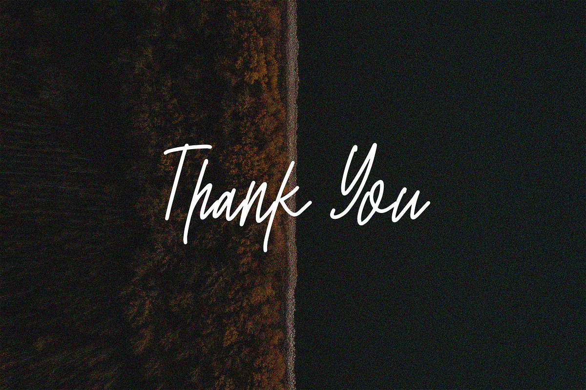 Thriphika Script Handwritten Font, a Script Font by NTC Graphic (Photo 8 of 8)