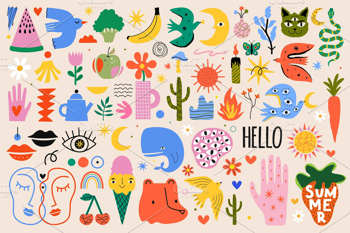 animals, plants, nature and food, an Object Graphic by JULYMILKS (Photo 1 of 2)