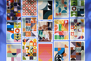 AVALON Retro Abstract Shapes ver 4, a Decorative Illustration by LEROY Design (Thumbnail 10 of 10)