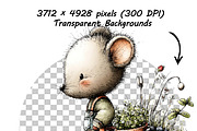 Valentine Farm Garden Animal Clipart, a Graphic by one-touch (Thumbnail 11 of 18)