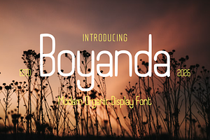 Boyanda - Modern Organic Display