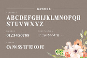 Butter Elegant Serif Font Typeface, a Serif Font by Graphicxell (Thumbnail 6 of 6)