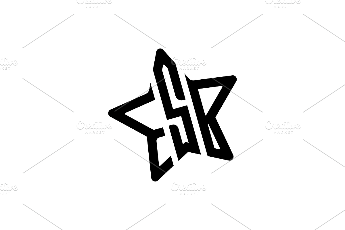 ESP Letter Logo – Star Shaped Design, a Branding & Logo Template by Advateik ™ (Photo 4 of 4)
