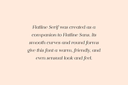 Flatline Serif Complete - 16 fonts, a Serif Font by Up Up Creative (Thumbnail 10 of 13)
