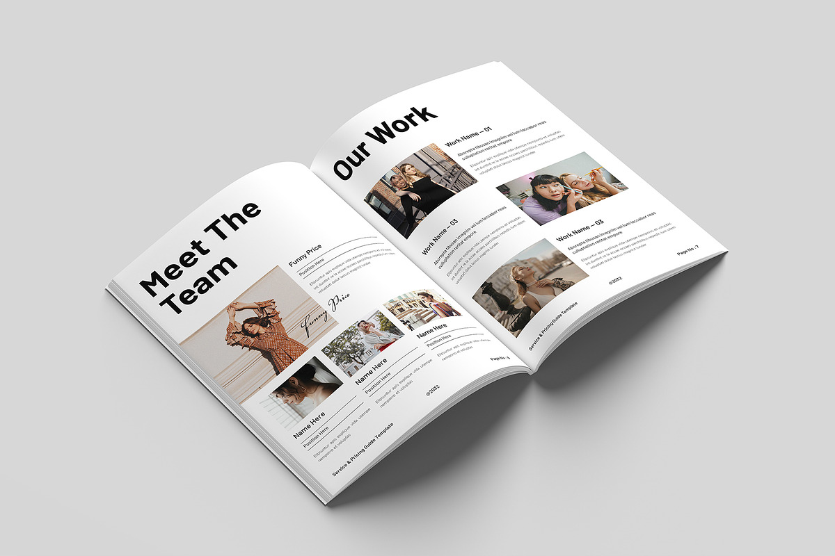 Services & Pricing Guide Template, a Magazine Template by GoldenGrid Studio (Photo 5 of 15)