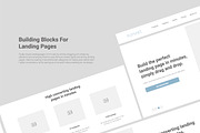Konvert Landing Page Builder, a Wireframe Template by Web Donut (Thumbnail 2 of 12)