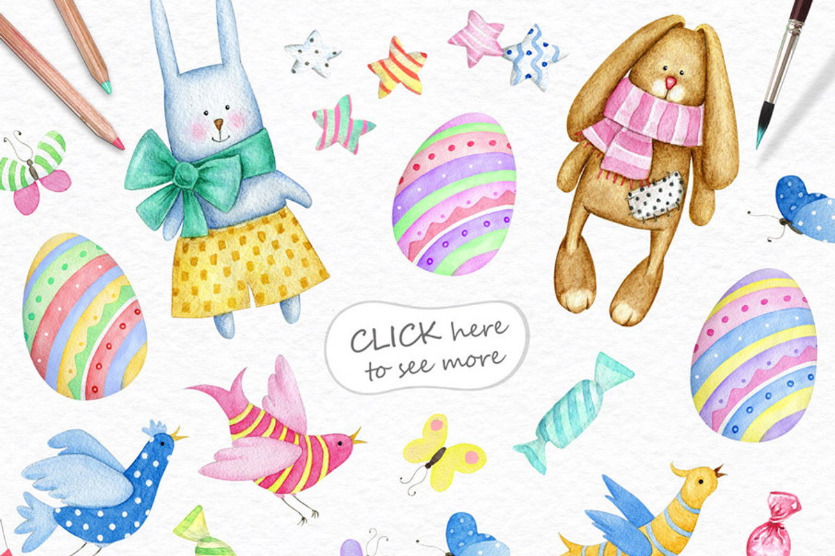 Playful Holiday Collection, an Animal Illustration by Eva Katerina (Photo 2 of 6)