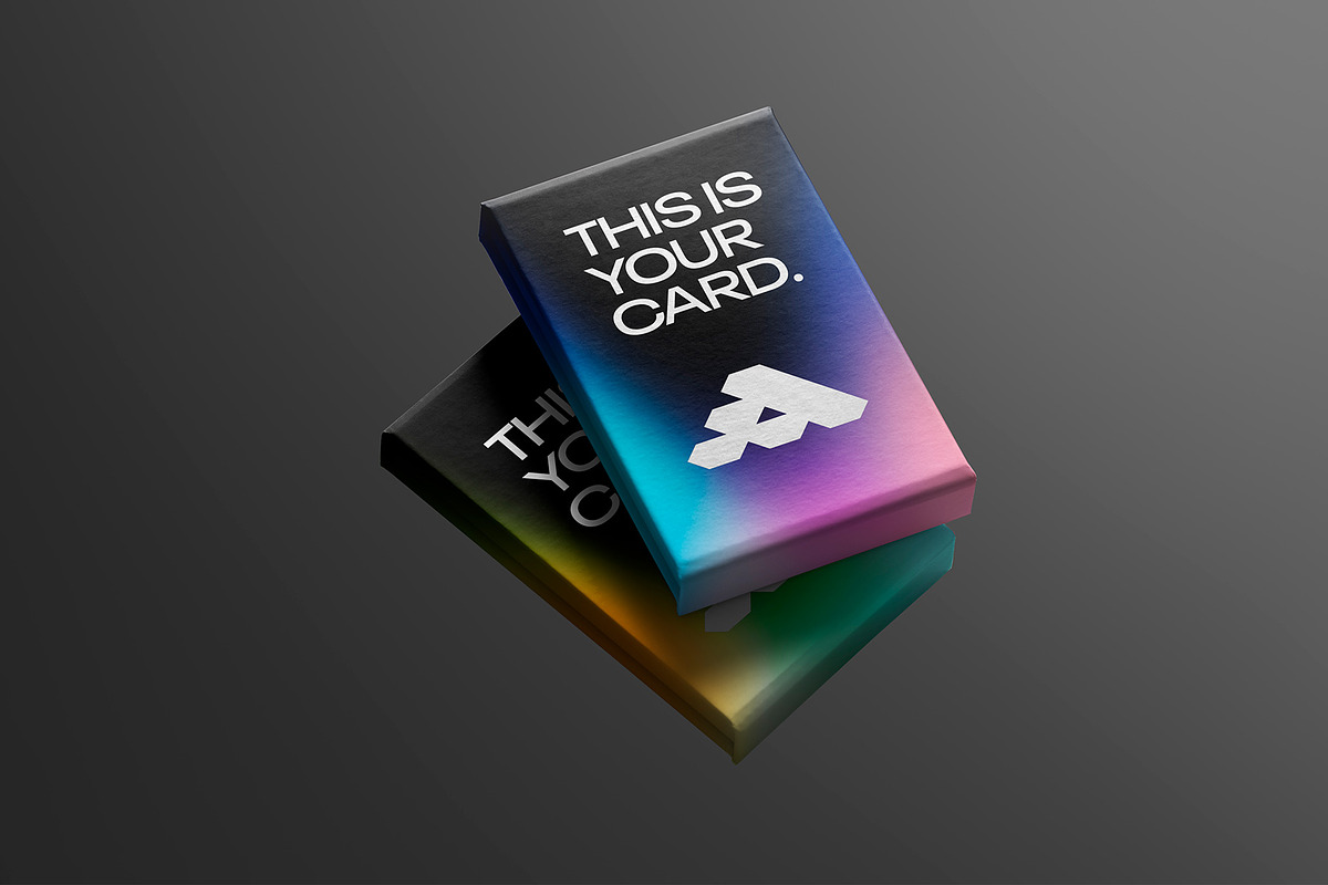 Logo Mockup Two Gift Card Boxes, a Product Mockup by Asylab (Photo 4 of 5)