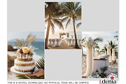 Beach Wedding Papers Sublimation, a Wallpaper Graphic by EdeniaArtStudio (Thumbnail 4 of 15)