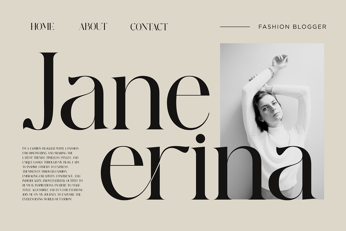 Siftera Modern Elegant Serif, a Serif Font by Alfinart (Photo 3 of 10)