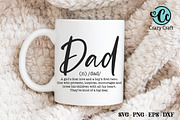 Father's Day T-shirt Designs Bundle, a Person Illustration by CrazyCraft (Thumbnail 4 of 4)