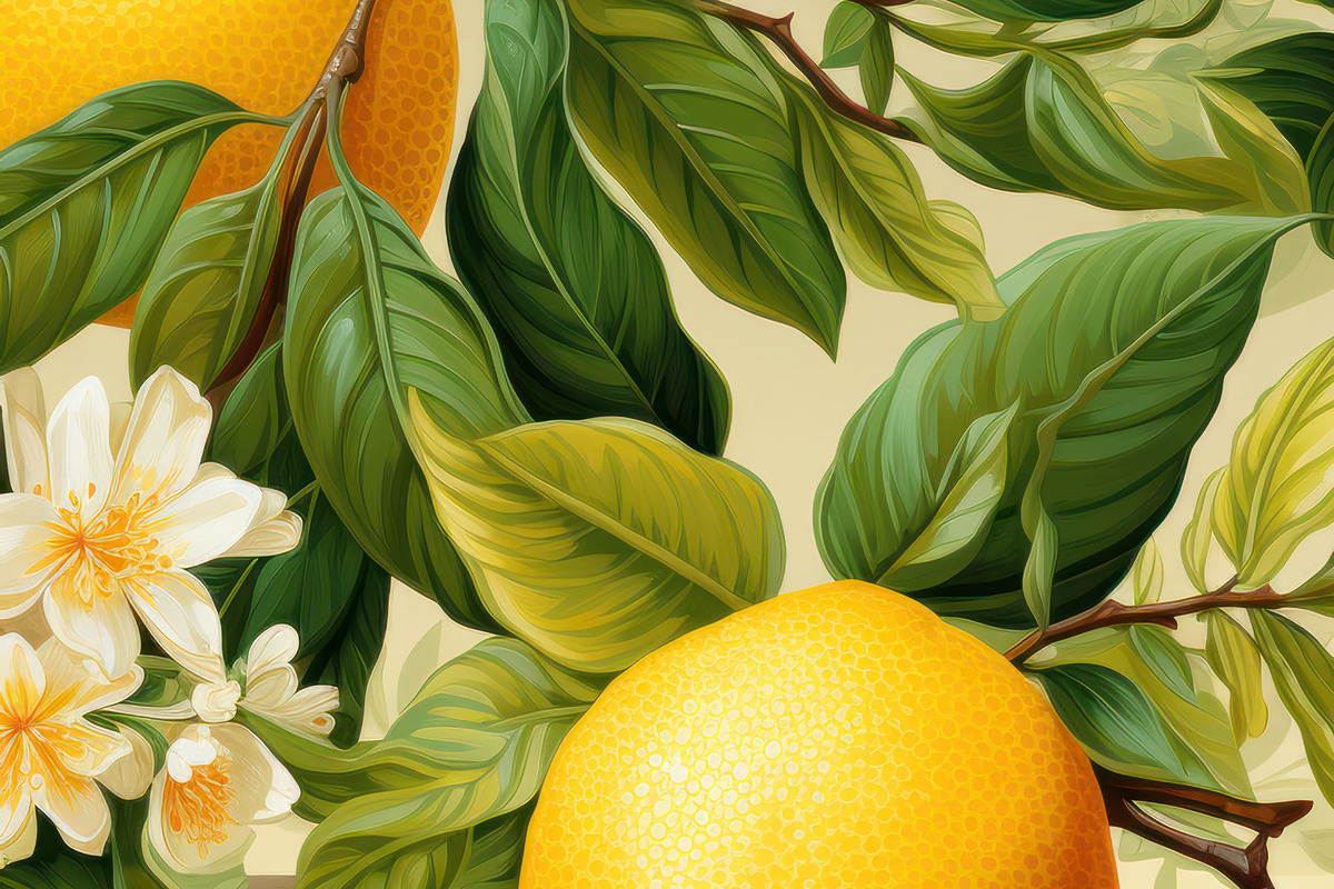 Bright Lemons Pattern Set, a Pattern Graphic by LoveDesignShop (Photo 5 of 8)