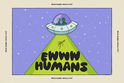 WEIRD BUBBLY WORLD | BUBBLY FONT, a Handwritten Font by Maria Feliz Fonts (Thumbnail 3 of 9)