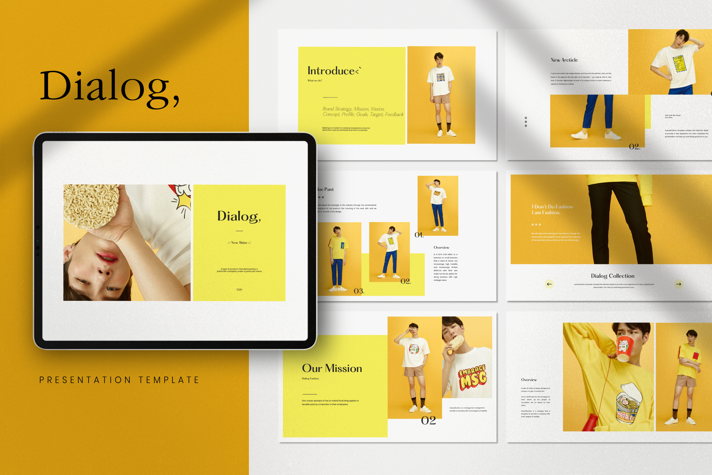 Dialog - Powerpoint Marketing, a Presentation Template by Dirtytemp Studio