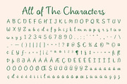 CS Ringo – Handwritten Script Font, a Script Font by Craft Supply Co. (Thumbnail 8 of 8)