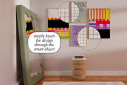 Wall Art Gallery Mockups PIXIE, a Household Mockup by Bonumo (Thumbnail 12 of 14)