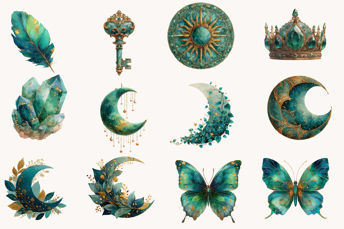 Emerald Celestial Collection, an Illustration by Designworld (Photo 6 of 10)