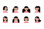 16 cute girls, a Person Illustration by Mymlan Shop (Thumbnail 2 of 2)