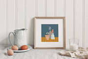 140 abstract cut out spring set, a Decorative Illustration by Tabita's shop (Thumbnail 13 of 17)