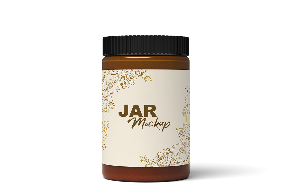 Jar Mockup, a Cups & Container Mockup by mockupbuys (Photo 4 of 26)