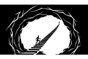 Stairway Journey Vector Bundle, an Illustration by jahid234 (Thumbnail 26 of 51)