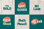 Zentaro - Retro Serif Font, a Sans Serif Font by Letterara (Thumbnail 2 of 14)